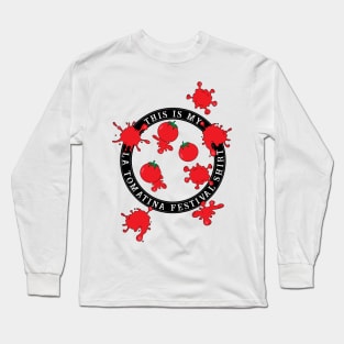 La Tomatina Festival Long Sleeve T-Shirt